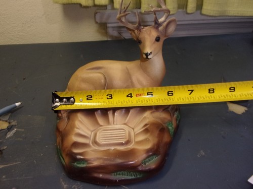 vintage orn a craft 1947 10 point buck ashtray - ornamental arts & crafts - Picture 13 of 17