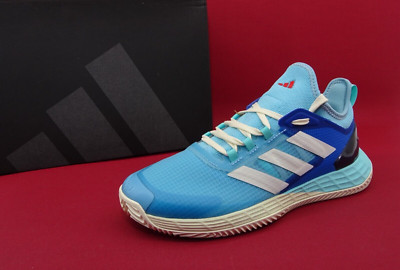 Adidas ADIZERO UBERSONIC 4,1 Tennisschuhe Sandplätze Sneaker Schuhe Blau Gr. 42