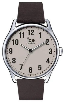 Ice-Watch ICE TIME 013045 Dark brown Large Herrenuhr Lederband braun Uhr NEU K10 - Bild 1 von 3