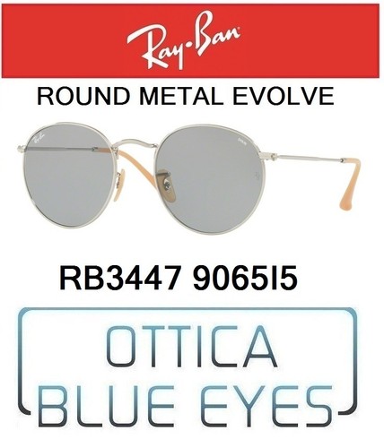 RB 3447 9065/I5 Round Metal Evolve - Ray-Ban