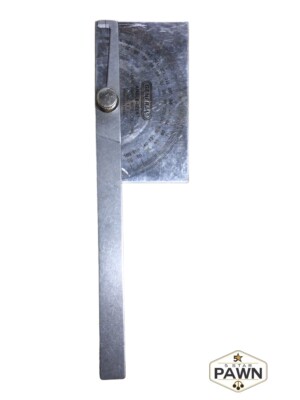 Vintage General Tools No. 17 Stainless Steel Protractor Machinist Ga (FVS012153)