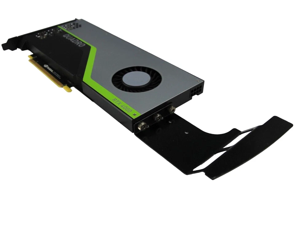 HP Nvidia Quadro RTX 4000 8GB GDDR6  3x DP 1.4 + 1x USB-C Video Card L48392-001 - Image 2 of 4