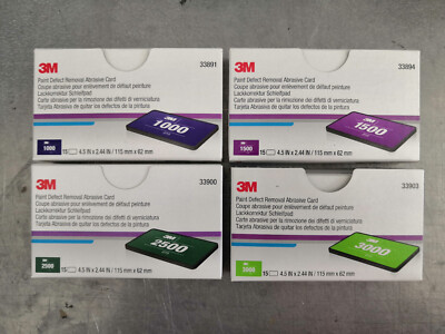 3M RIMOZIONE DIFETTI VERNICIATURA PAINT REMOVAL DEFECT ABRASIVE LUCIDATURA CAR