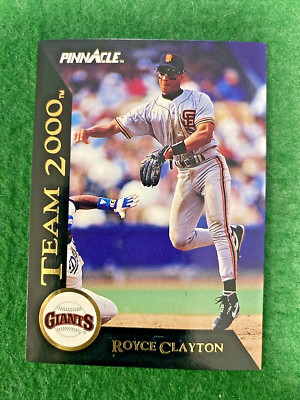 1992 Score Pinnacle #34 SP Team 2000 Royce Clayton San Francisco Giants MLB