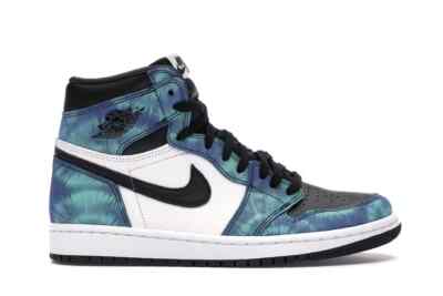 Air Jordan 1 High OG Tie Dye Sneaker Turnschuhe Neu B-Ware EU 42 43
