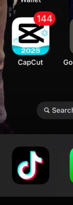 iPhone 15 Pro Max With TikTok And CapCut Installed 