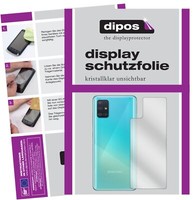 6X Schutzfolie FüR Samsung Galaxy A51 RüCkseite Klar Displayschutzfolie Folie