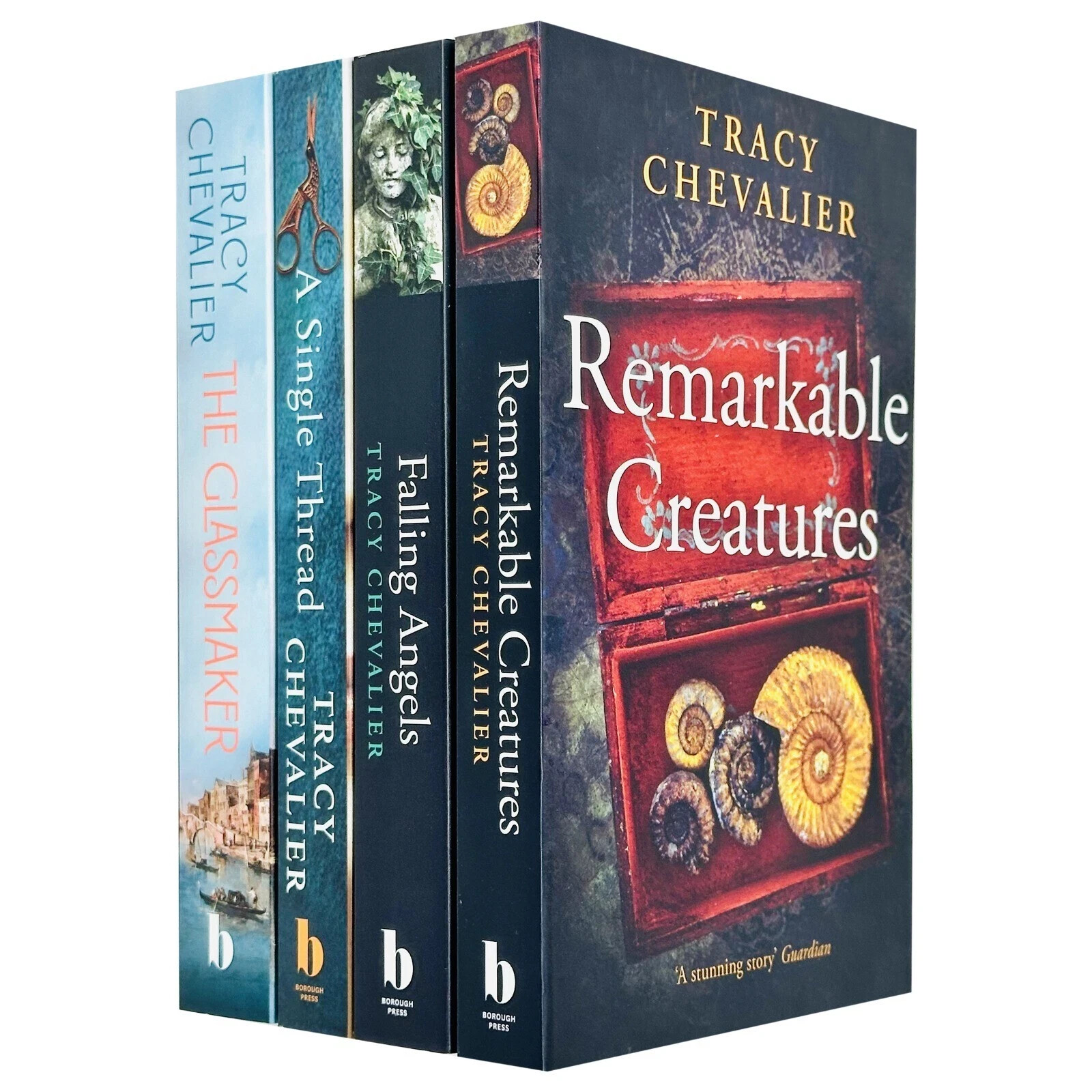Tracy Chevalier 4 Books Collection Set A Single Thread,Falling Angels,Remarkable