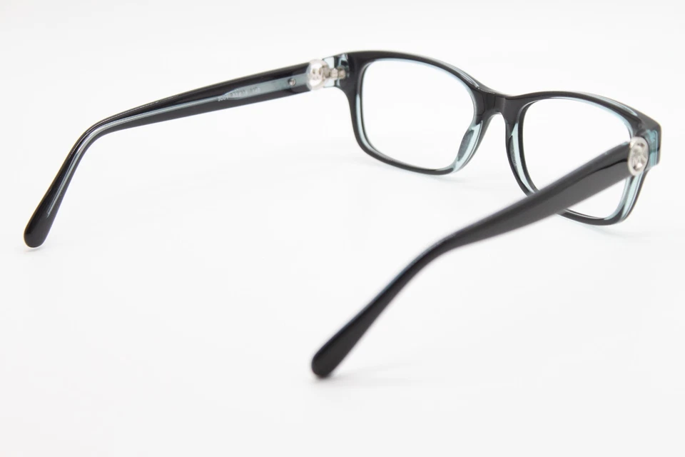 NEW MICHAEL KORS MK 8001 RAVENNA 3001 BLACK BLUE AUTHENTIC EYEGLASSES 53-18 - Image 3 of 4