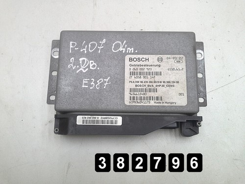 2006 PEUGEOT 407 STEUERGERAT GETRIEBESTEUERGERäT 2200PETROL 0260002923