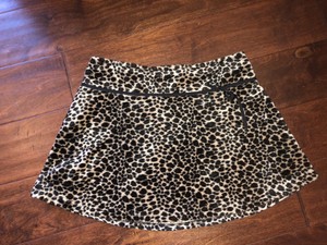 leopard skirt old navy