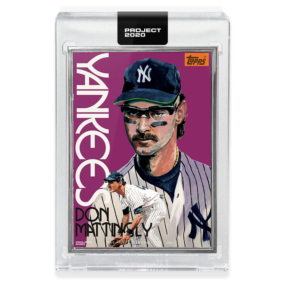 Topps PROJECT 2020 #306 Don Mattingly by Jacob Rochester - Artist Proof 9/20 - Image 3 of 3