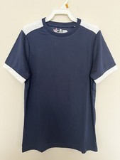 Youth Small T-shirt. Navy Blue With White Accents.