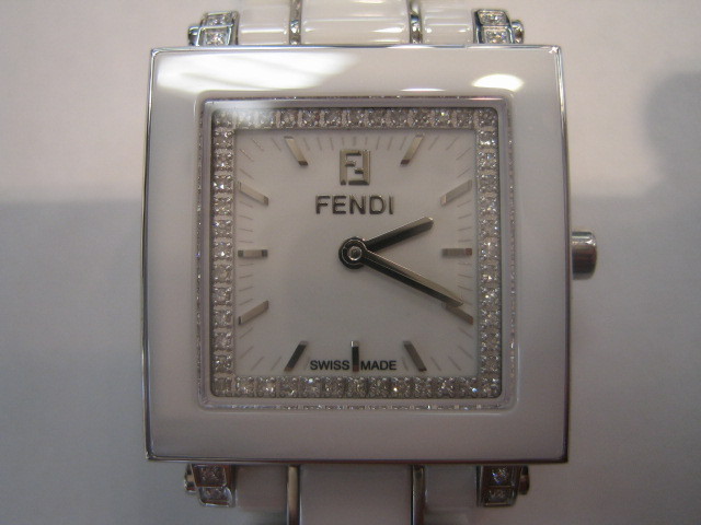 fendi women's ceramic watch