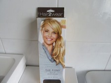 Christie Brinkley Collection" Clip in Ponytail" Medium Brown" BN in Box