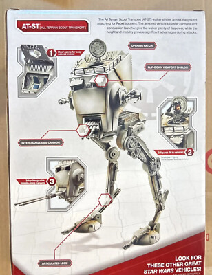 Star Wars Legacy Collection At-st Walker Walmart Hasbro 2009 for