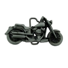 Motor Bike Motorcycle Grey Metal Finished Belt Buckle New Men Women Biker Bikes