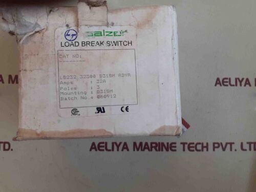 Salzer LB232 32300 B31SM RDYR Load Break Switch 32A 3-Poles - Picture 7 of 7