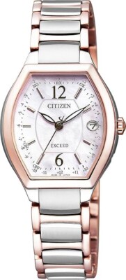 Citizen ES9342-50W Watch Exceed Eco-Drive Titania Line Happy Flight Series NEW