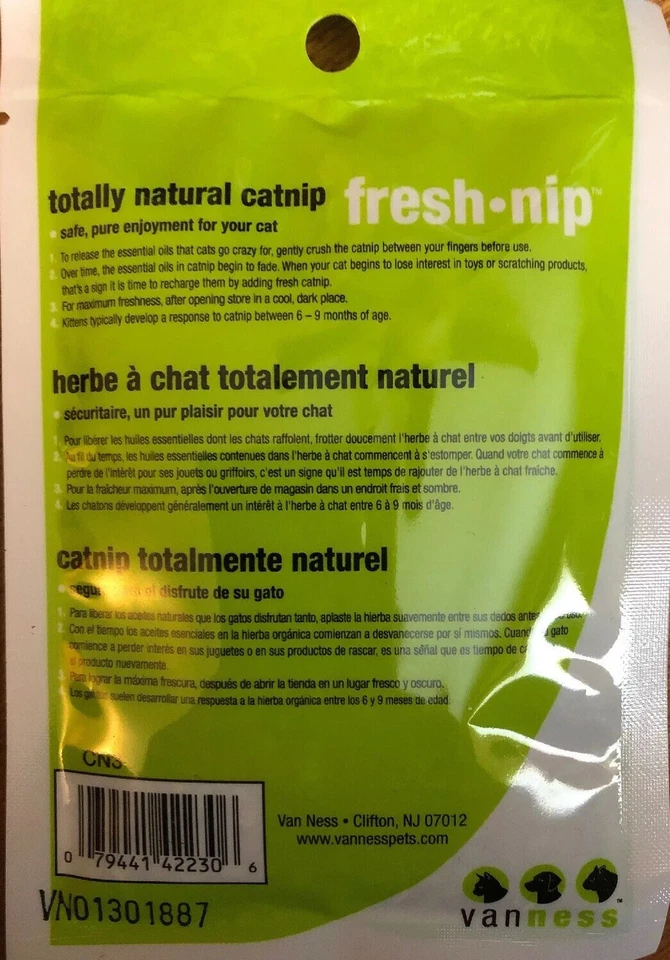 11-packs VanNess Natural Catnip High Quality Your Cat Will Love it Made in USA - Image 3 of 3