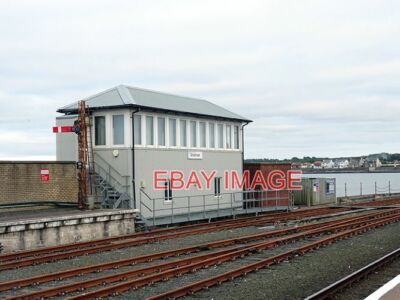 FOTO STRANRAER STELLWERK MIT SEHR STARK REDUZIERTEM VERKEHR AM BAHNHOF IN CUR