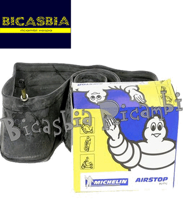 MF0575 Camera D'aria 3.00-10 Michelin Per Vespa 50 Special R L N - Foto 3
