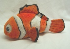 Walt Disney Finding Nemo VERY CUTE SOFT NEMO FISH 9" Plush STUFFED ANIMAL TOY