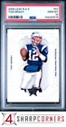 2008 LEAF ROOKIES & STARS #57 TOM BRADY PATRIOTS PSA 10