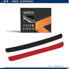 Universal Full Black Rear Bumper Protector Guard Full 3m Tape Pack-1 Suvcars Universal Full Black Rear Bumper Protector Guard Full 3m Tape Pack-1 Suvcars