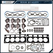 Full Gasket Set Head Bolts For 2001-2003 Chevrolet Silverado 2500 Hd 6.0l Full Gasket Set Head Bolts For 2001-2003 Chevrolet Silverado 2500 Hd 6.0l