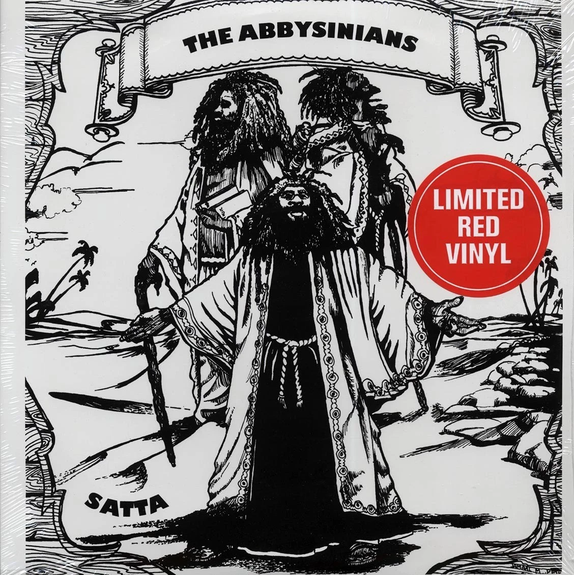The Abyssinians - Satta (red vinyl) [New Vinyl LP] image 1