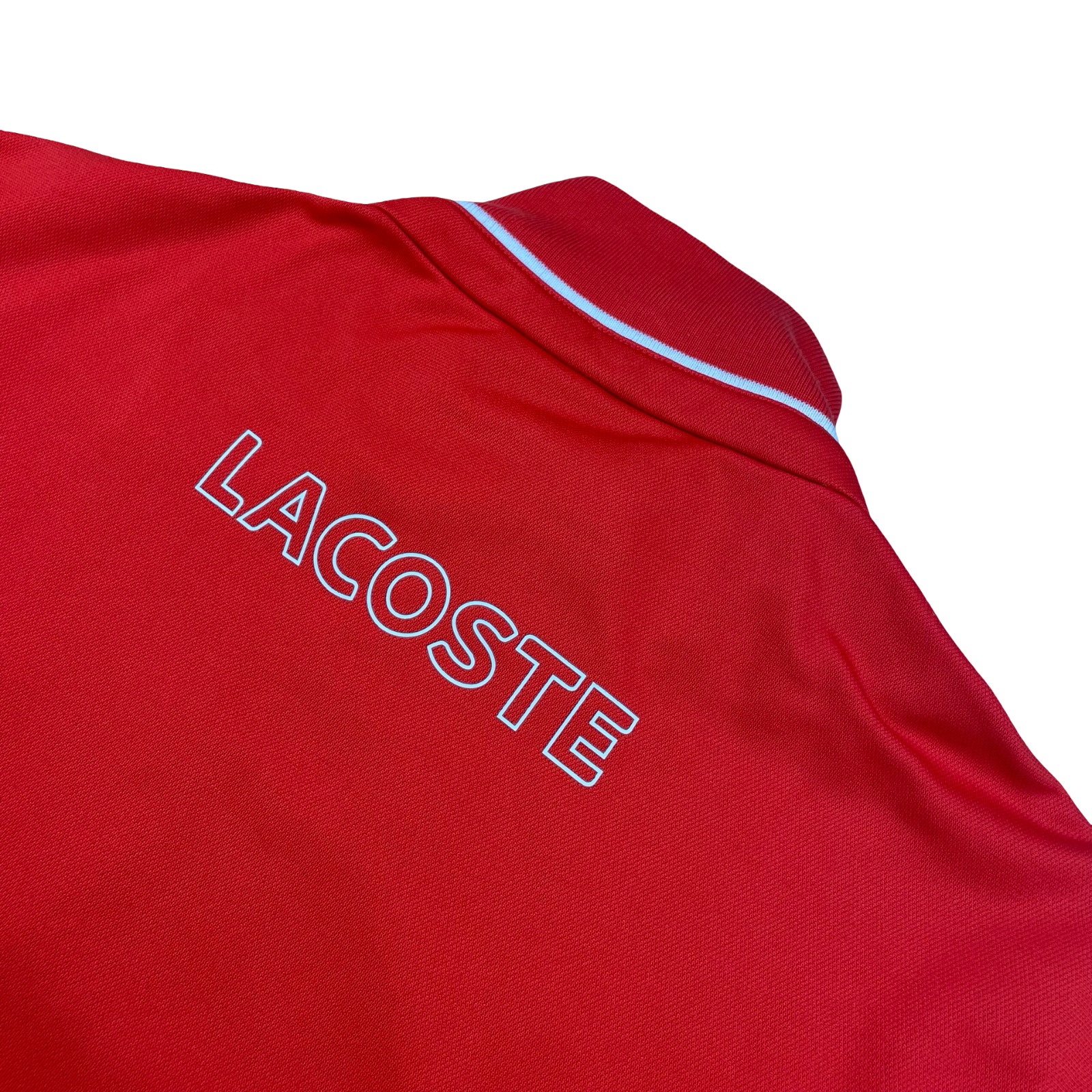 NEW Lacoste Sport Men's Miami Open Full Zip Tennis Track Jacket Orange • Size 5 thumbnail 3