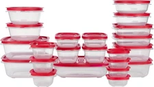 Rubbermaid EasyStore Containers, 44-Piece Set, Food Storage Containers, Food Sto