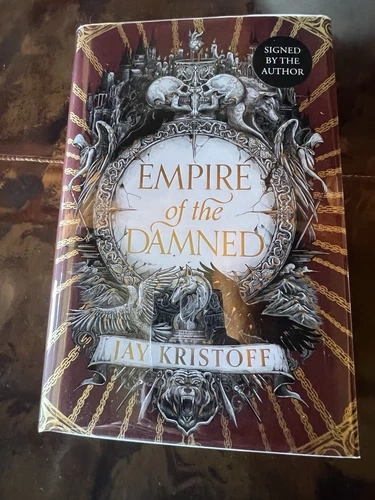 Empire of the damned jay kristoff, The broken Binding Signed Edition