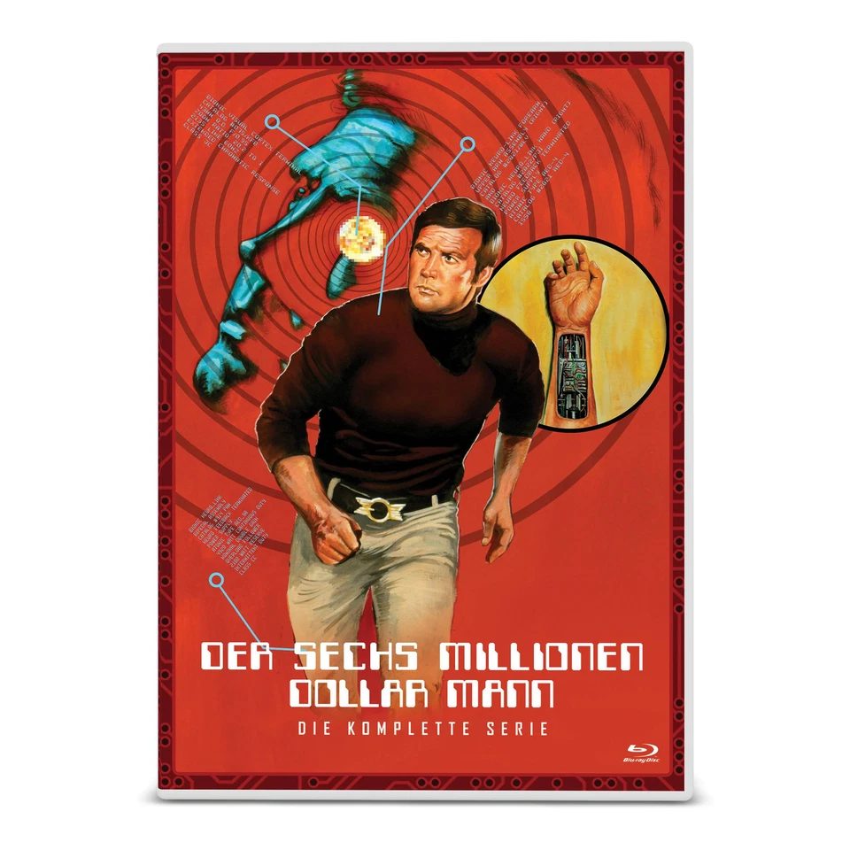 Der Sechs Millionen Dollar Mann - Die komplette Serie (Bl... Blu-ray  *NEU*OVP* - Bild 3 von 4