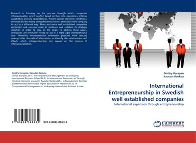 International Entrepreneurship in Swedish well established companies | Englisch