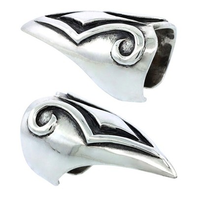 925 Sterling Silver Aries Fingertip Ring for Women 1 5/16 Inch (33mm) Long