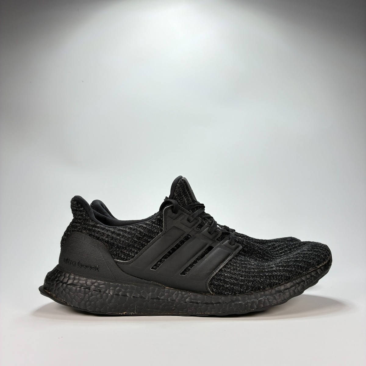 Running Shoe Ultra Boost Mens Triple Black Adidas Ultraboost DNA