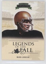 2011 Press Pass Legends Legends of the Fall Bob Griese #LOF-15 HOF 0a1