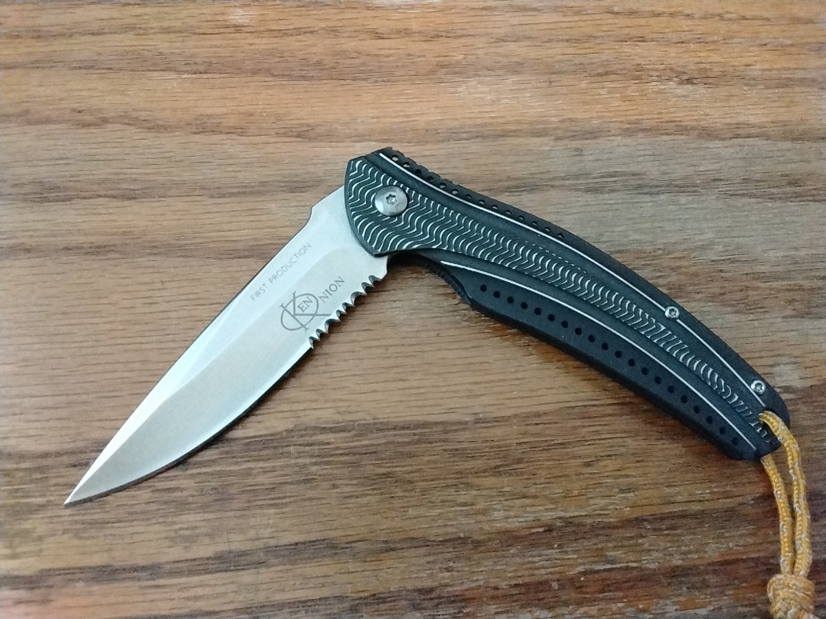 CRKT K410KXP Ripple flip knife Ken Onion design First Production