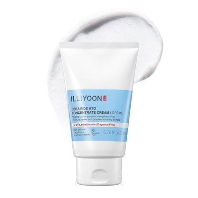 Illiyoon Ceramide Ato Concentrate Cream | Moisturizer for Dry & Sensitive Skin,