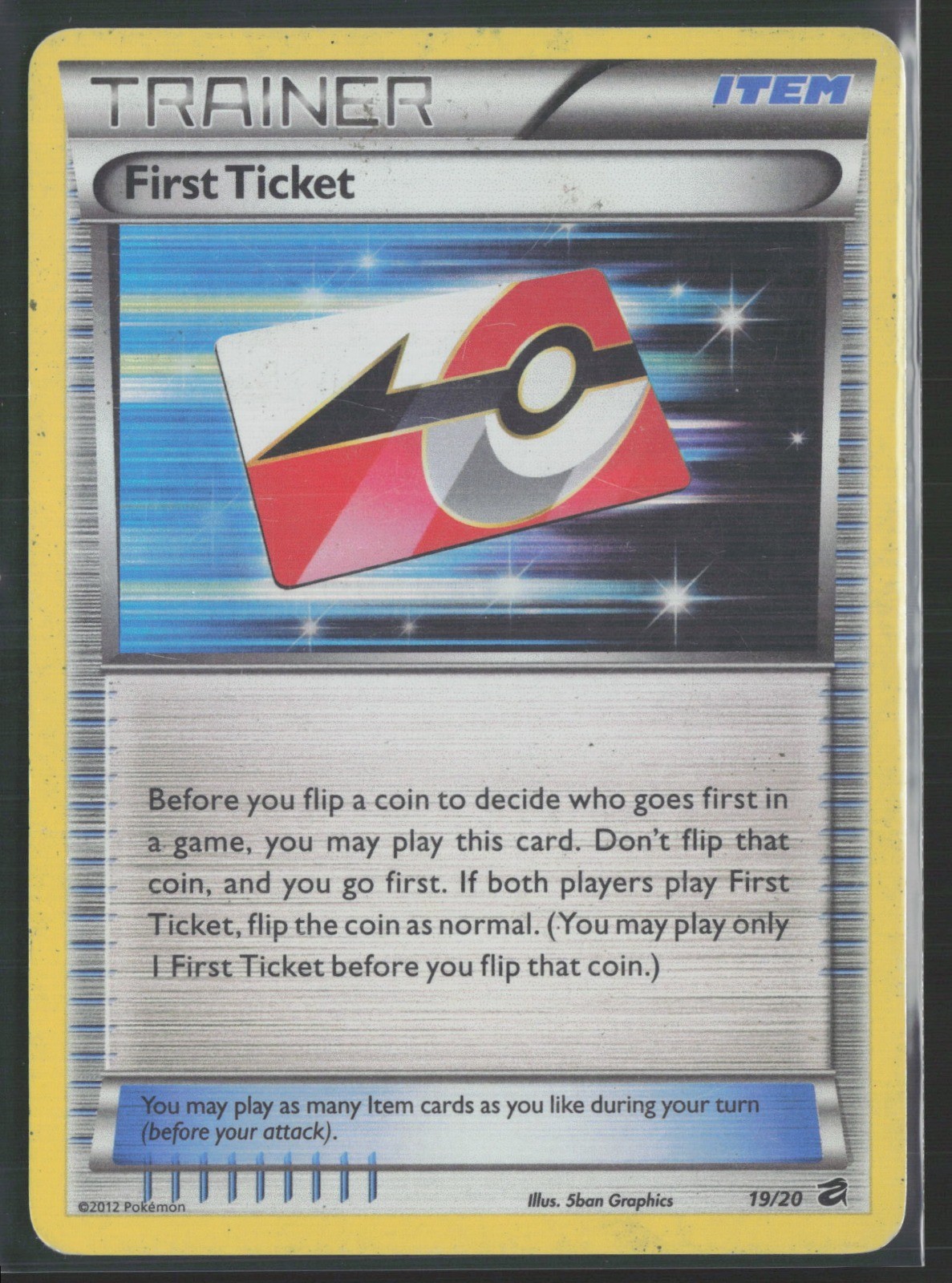 First Ticket 19/20 Holo - Dragon Vault - HP
