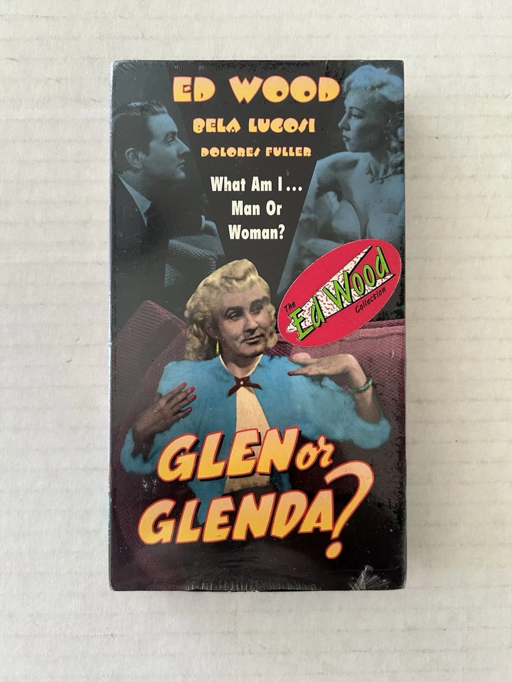 Still Sealed Glen or Glenda? (VHS) NM Bela Lugosi Ed Wood Cult Classic Foto 4 de 4