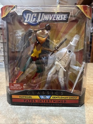 Mattel DC Universe Classics HAWKGIRL vs GENTLEMAN GHOST Fates Intertwined 2 PACK