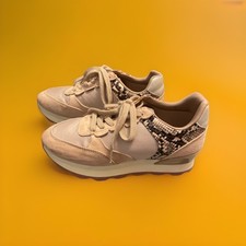 Zara Plateau Sneaker Größe 37 Beige