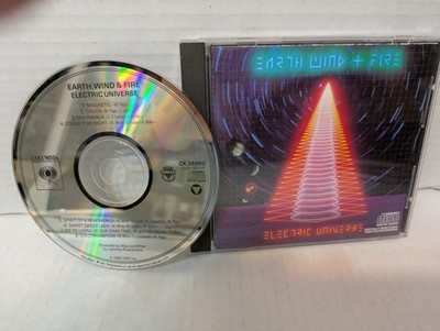 EARTH WIND & FIRE Electric Universe CD Maurice White Rock Tested