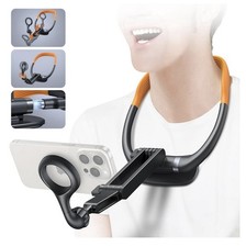 Magnetic Neck Phone Holder Hand Free Chest Stand for iPhone 12-16 Series Video R