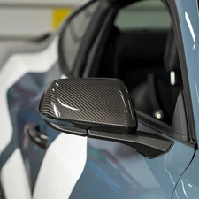 ACCELATEC Real Dry Carbon-Fiber Side Mirror Cover Pair Mustang 2024-2025
