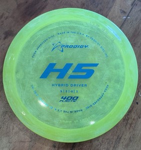 USED Prodigy Discs 400 H5 175g Yellow And Blue Stamp Hybrid Driver Golf Disc