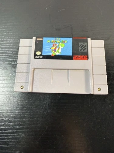 Super Mario World (Super Nintendo SNES, 1991) Cart Only Authentic Tested
